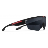 Prada - Prada Linea Rossa - Mask Sunglasses - Rubberized Black - Prada Collection - Sunglasses - Prada Eyewear