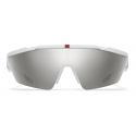 Prada - Prada Linea Rossa - Mask Sunglasses - Rubberized White - Prada Collection - Sunglasses - Prada Eyewear