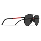 Prada - Prada Linea Rossa Collection - Occhiali Pilot - Nero - Prada Collection - Occhiali da Sole - Prada Eyewear