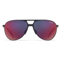 Prada - Prada Linea Rossa Collection - Occhiali Pilot - Nero Rosso Blu - Prada Collection - Occhiali da Sole - Prada Eyewear