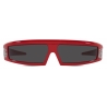 Dolce & Gabbana - Occhiale da Sole Narrow - Rosso - Dolce & Gabbana Eyewear