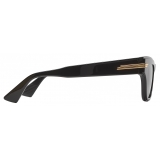 Bottega Veneta - Acetate Cat-Eye Sunglasses - Black Grey - Sunglasses - Bottega Veneta Eyewear
