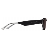 Bottega Veneta - Metal Mask Sunglasses - Black - Sunglasses - Bottega Veneta Eyewear