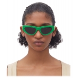Bottega Veneta - Acetate Cat-Eye Sunglasses - Green - Sunglasses - Bottega Veneta Eyewear