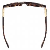 Bottega Veneta - Acetate Cat-Eye Sunglasses - Havana Brown - Sunglasses - Bottega Veneta Eyewear