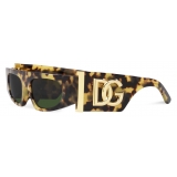 Dolce & Gabbana - Eden Sunglasses - Havana Yellow - Dolce & Gabbana Eyewear