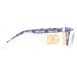 Dolce & Gabbana - Blu Mediterraneo Sunglasses - White - Dolce & Gabbana Eyewear