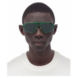 Bottega Veneta - Metal Aviator Sunglasses - Green - Sunglasses - Bottega Veneta Eyewear