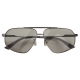 Bottega Veneta - Metal Aviator Sunglasses - Ruthenium Grey - Sunglasses - Bottega Veneta Eyewear