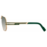 Cazal - Vintage 9105 - Legendary - Gold Khaki Green - Sunglasses - Cazal Eyewear