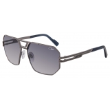 Cazal - Vintage 9105 - Legendary - Gunmetal Night Blue Grey - Sunglasses - Cazal Eyewear