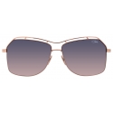 Cazal - Vintage 9501 - Legendary - Rose Gold Green Mirror - Sunglasses - Cazal Eyewear