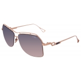 Cazal - Vintage 9501 - Legendary - Rose Gold Green Mirror - Sunglasses - Cazal Eyewear
