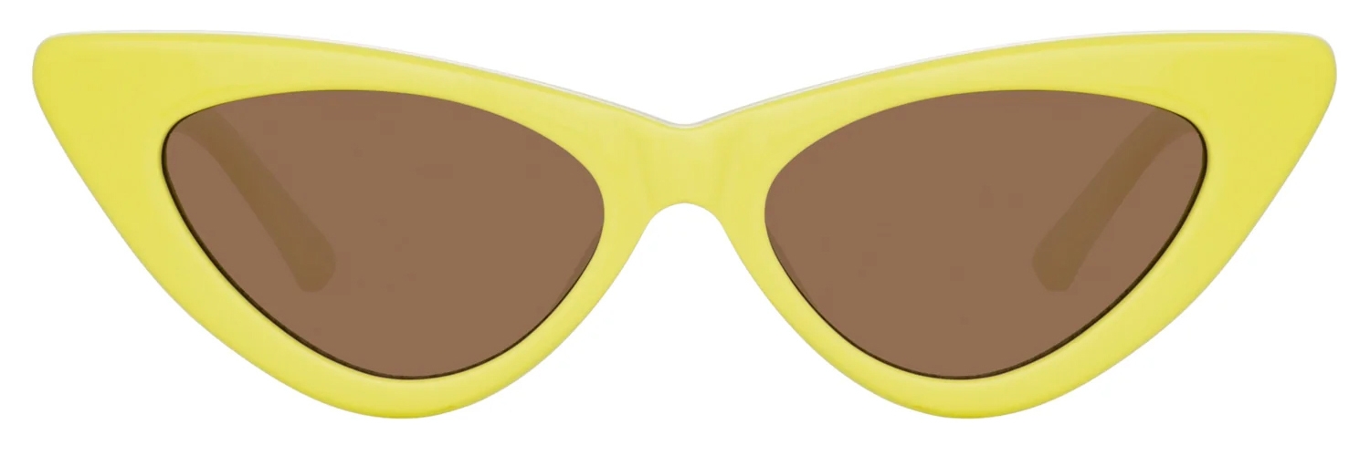 サングラス THE ATTICO SS25 Woman SUNGLASSES (ATTICO16C12SUN 12 YELLOW) THE ATTICO VANESSA/BRONZE - Sunglasses