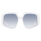 Dolce & Gabbana - Blu Mediterraneo Sunglasses - White - Dolce & Gabbana Eyewear