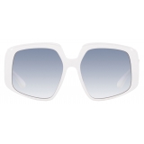 Dolce & Gabbana - Occhiale da Sole Blu Mediterraneo - Bianco - Dolce & Gabbana Eyewear