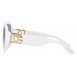 Dolce & Gabbana - Occhiale da Sole Blu Mediterraneo - Bianco - Dolce & Gabbana Eyewear