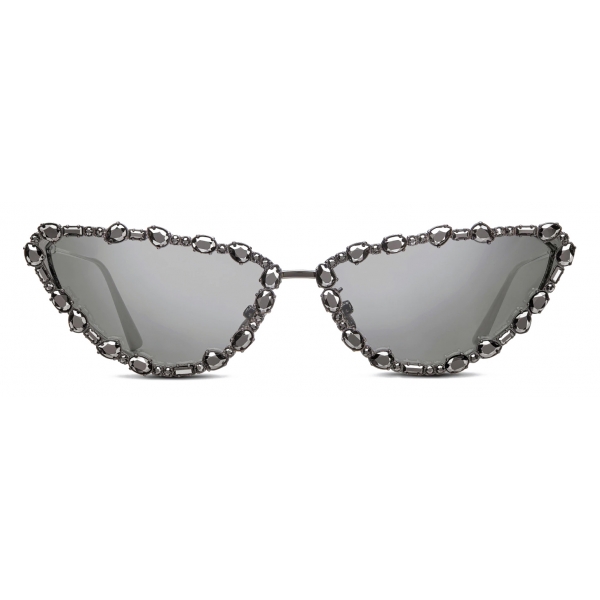 Dior - Sunglasses - MissDior B1U - Ruthenium with Crystals - Dior Eyewear
