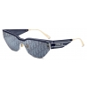 Dior - Occhiali da Sole - DiorClub M3U - Blu Argento - Dior Eyewear