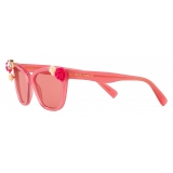 Dolce & Gabbana - Blooming Sunglasses - Fuchsia - Dolce & Gabbana Eyewear