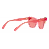 Dolce & Gabbana - Occhiale da Sole Blooming - Fucsia - Dolce & Gabbana Eyewear