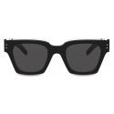 Dolce & Gabbana - Occhiale da Sole DG Icon - Nero Grigio Scuro - Dolce & Gabbana Eyewear