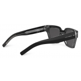 Dolce & Gabbana - Occhiale da Sole DG Icon - Nero Grigio Scuro - Dolce & Gabbana Eyewear