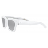 Dolce & Gabbana - DG Icon Sunglasses - White Grey - Dolce & Gabbana Eyewear
