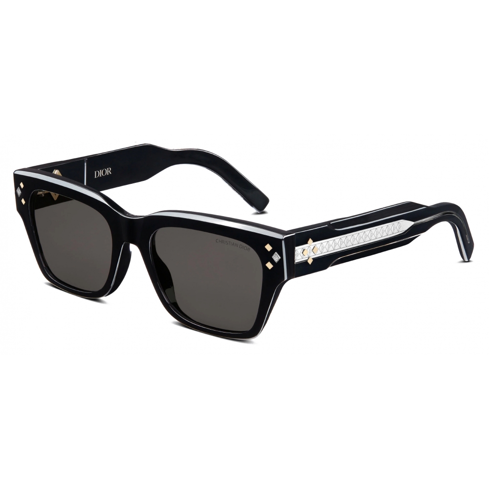 Dior - Sunglasses - CD Diamond S2I - Black Gray - Dior Eyewear - Avvenice