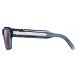 Dior - Occhiali da Sole - CD Diamond S2I - Blu Trasparente Viola - Dior Eyewear