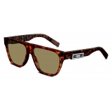 Dior - Occhiali da Sole - DiorB23 S3I - Tartaruga Marrone Verde  - Dior Eyewear