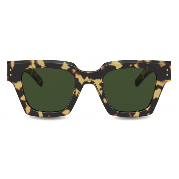 Dolce & Gabbana - DG Icon Sunglasses - Havana Yellow - Dolce & Gabbana Eyewear