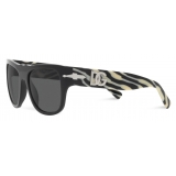 Dolce & Gabbana - Dolce&Gabbana x Persol Sunglasses - Black Dark Green - Dolce & Gabbana Eyewear