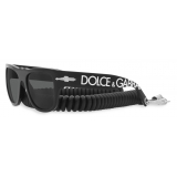 Dolce & Gabbana - Occhiale da Sole Dolce&Gabbana x Persol - Nero Grigio Scuro - Dolce & Gabbana Eyewear
