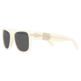 Dolce & Gabbana - Dolce&Gabbana x Persol Sunglasses - Ivory Dark Grey - Dolce & Gabbana Eyewear