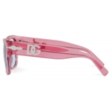 Dolce & Gabbana - Occhiale da Sole Dolce&Gabbana x Persol - Rosa Trasparente - Dolce & Gabbana Eyewear