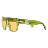Dolce & Gabbana - Dolce&Gabbana x Persol Sunglasses - Transparent Green - Dolce & Gabbana Eyewear