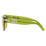 Dolce & Gabbana - Dolce&Gabbana x Persol Sunglasses - Transparent Green - Dolce & Gabbana Eyewear