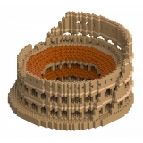 Jekca - Colosseum 01S - Lego - Sculpture - Construction - 4D - Brick Animals - Toys