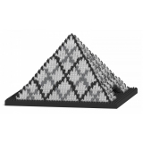 Jekca - Pyramide De Louvre 01S - Lego - Scultura - Costruzione - 4D - Animali di Mattoncini - Toys
