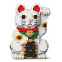 Jekca - Maneki Neko 01S-M01 - Lego - Scultura - Costruzione - 4D - Animali di Mattoncini - Toys