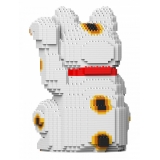Jekca - Maneki Neko 01S-M01 - Lego - Sculpture - Construction - 4D - Brick Animals - Toys