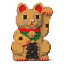 Jekca - Maneki Neko 01S-M02 - Lego - Sculpture - Construction - 4D - Brick Animals - Toys