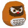Jekca - Owl Daruma Doll 01S - Lego - Scultura - Costruzione - 4D - Animali di Mattoncini - Toys