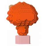 Jekca - Leo 01S - Lego - Sculpture - Construction - 4D - Brick Animals - Toys