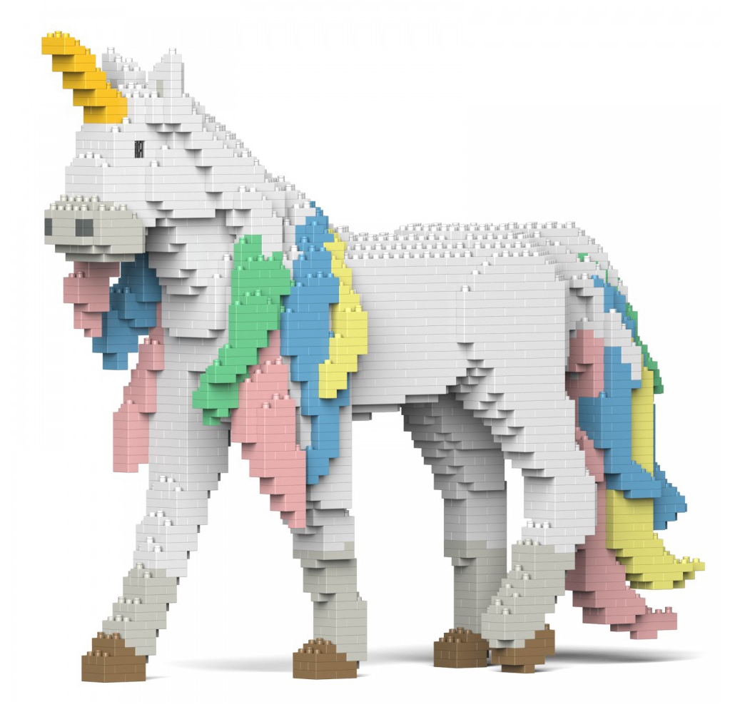Lego unicorn by humanmuck on DeviantArt