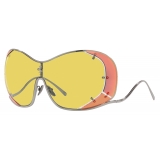 Ferrari - Ray-Ban - Mask Sunglasses - Yellow - Official Original Scuderia Ferrari New Collection - Sunglasses - Eyewear