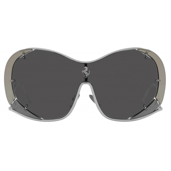 Ferrari - Ray-Ban - Mask Sunglasses - Grey - Official Original Scuderia Ferrari New Collection - Sunglasses - Eyewear
