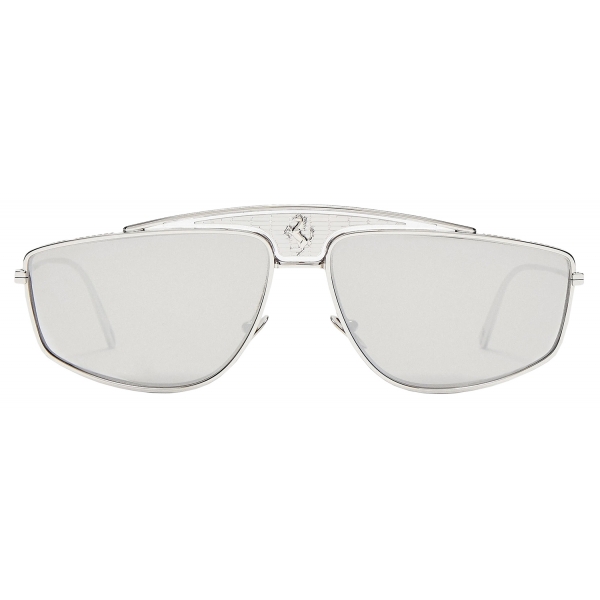 Ferrari - Ray-Ban -  Sunglasses with Silver Lenses - Official Original Scuderia Ferrari New Collection - Sunglasses - Eyewear