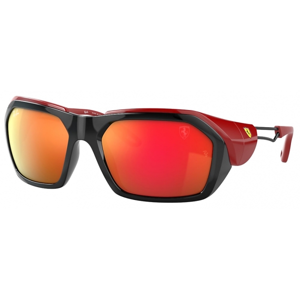 Ferrari - Ray-Ban - RB4367M F6016Q 59-19 - Official Original Scuderia Ferrari New Collection - Sunglasses - Eyewear